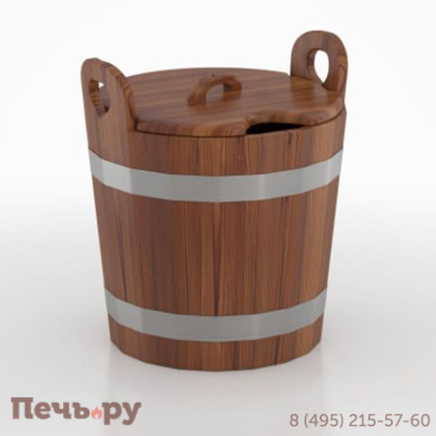 Запарник для бани BentWood из лиственницы, 22 л. фото 2