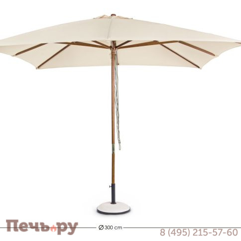 Зонт Неаполь Бежевый 3х3 фото 6