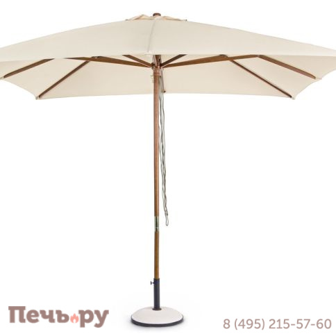 Зонт Неаполь Бежевый 3х3 фото