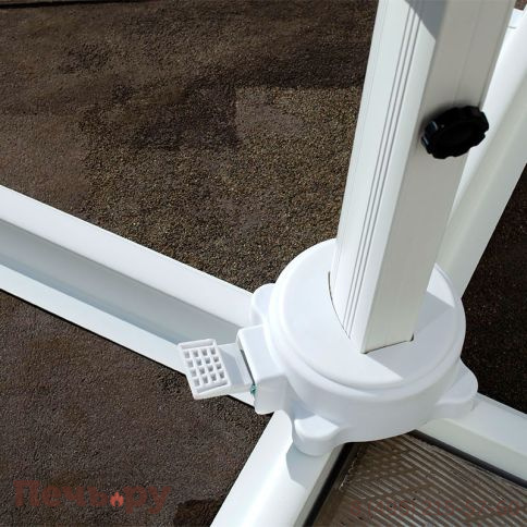 Зонт Севилья 3*3м, цвет белый фото 7