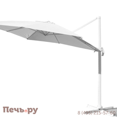 Зонт Севилья 3*3м, цвет белый фото