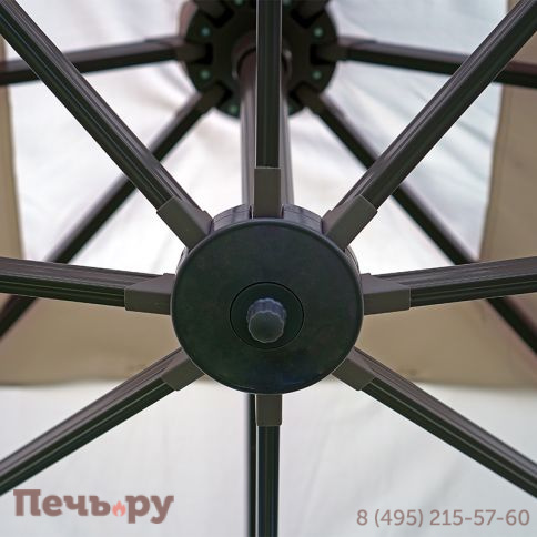 Зонт Сицилия 3х3м, слоновая кость фото 8