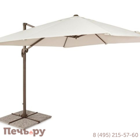 Зонт Сицилия 3х3м, слоновая кость фото