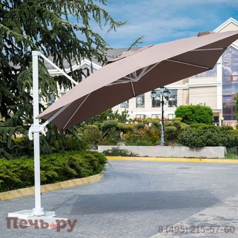 Зонт Gardeck Валенсия 3*4м, цвет песочный фото 4