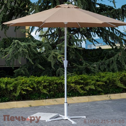 Зонт Верона с наклоном, бежевый D270 фото 2