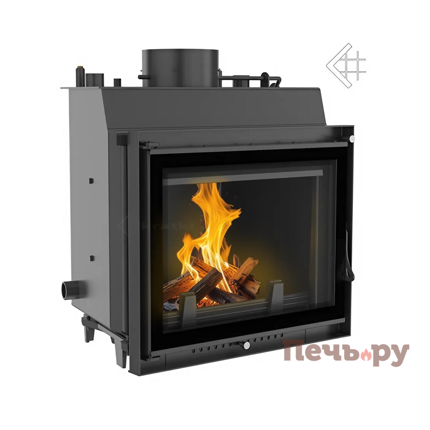 Каминная топка Kratki Antek/PW/8/W/Deco видео Каминная топка Kratki Antek/PW/8/W/Deco видео