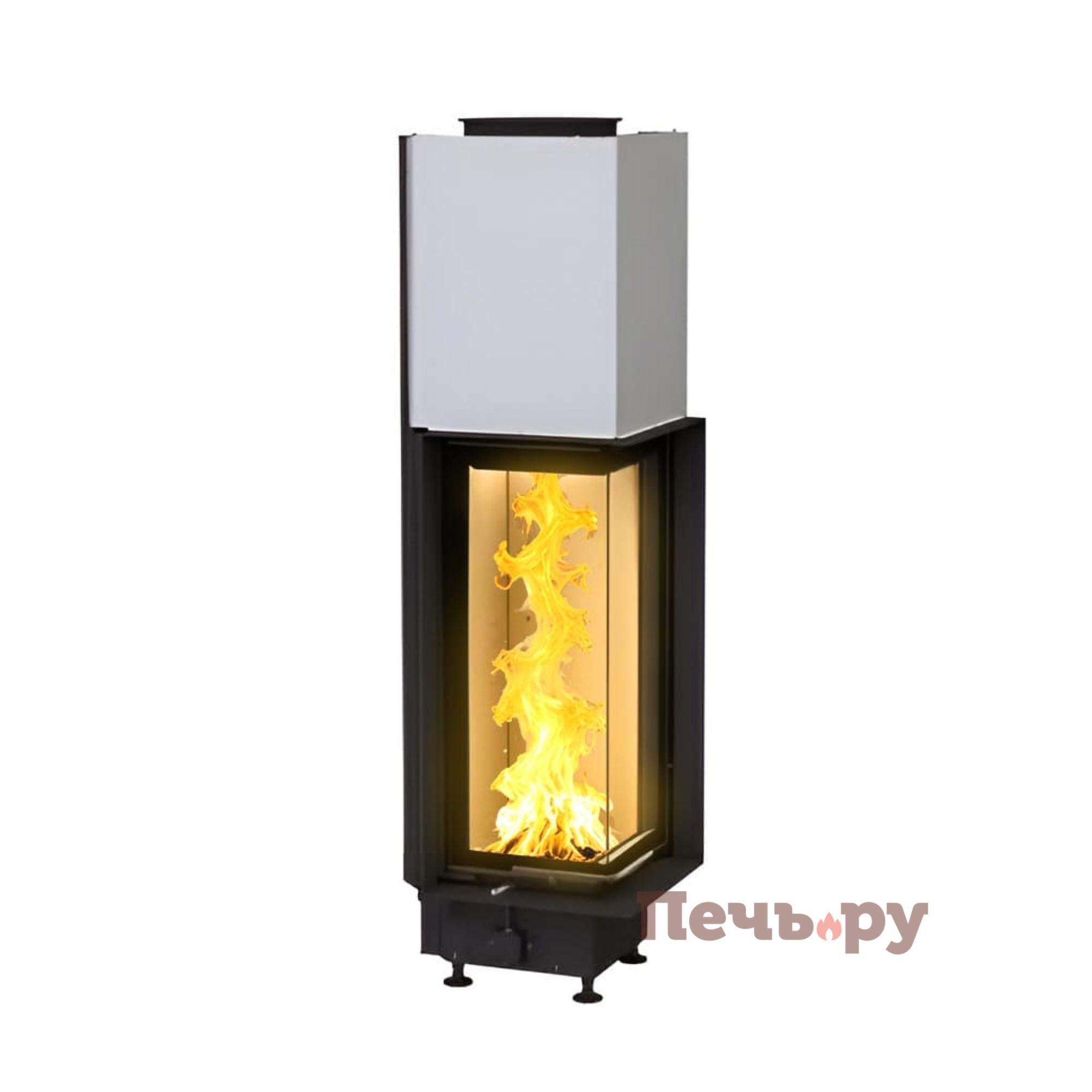 Каминная топка Brunner Eck-Kamin 70/33/33 с подъемом (стекло - угловое) видео Каминная топка Brunner Eck-Kamin 70/33/33 с подъемом (стекло - угловое) видео