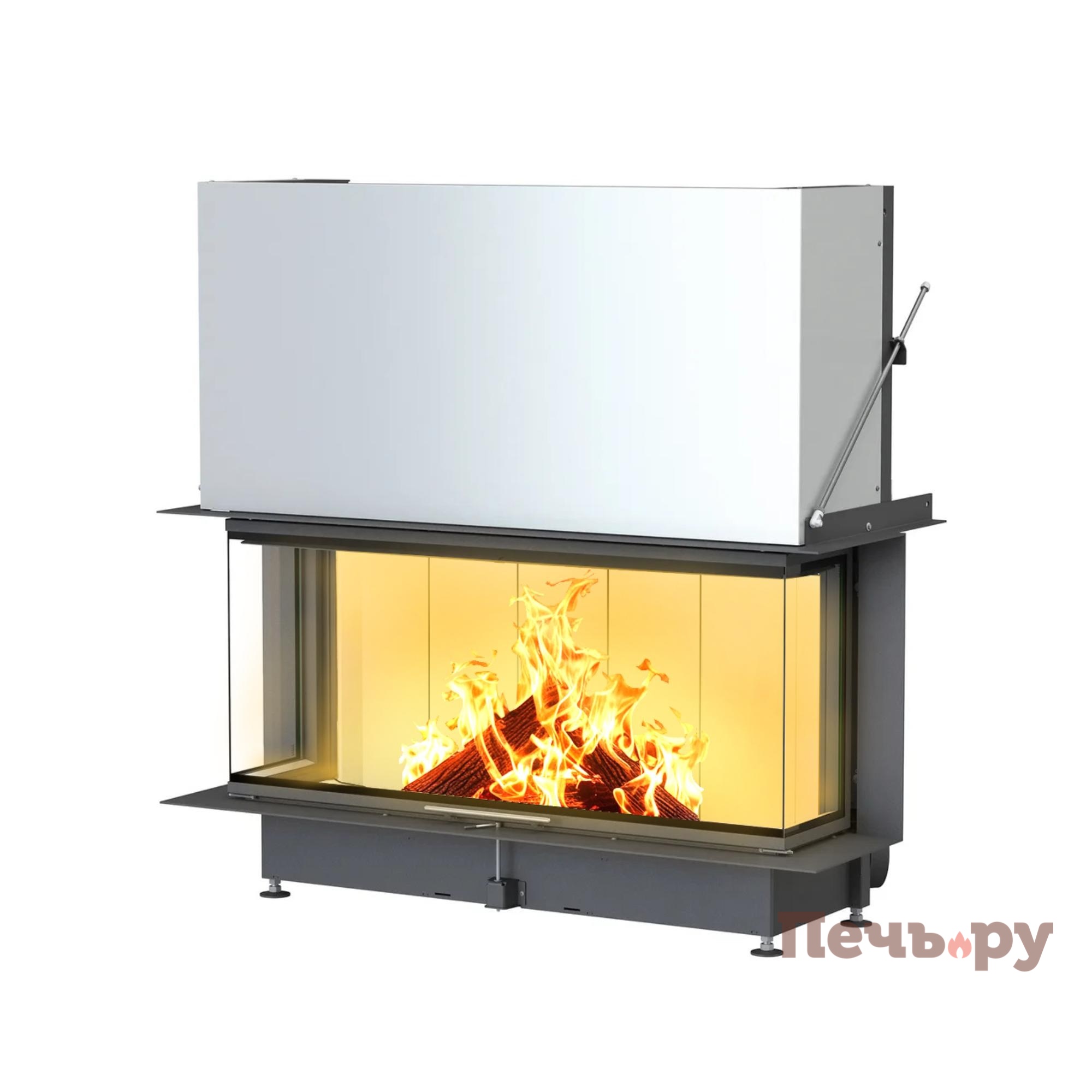 Каминная топка Brunner Panorama-Kamin 57/25/121/25 видео