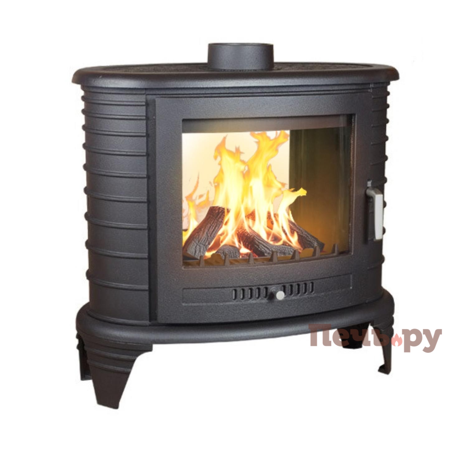 Печь камин Kratki Koza K8/T видео