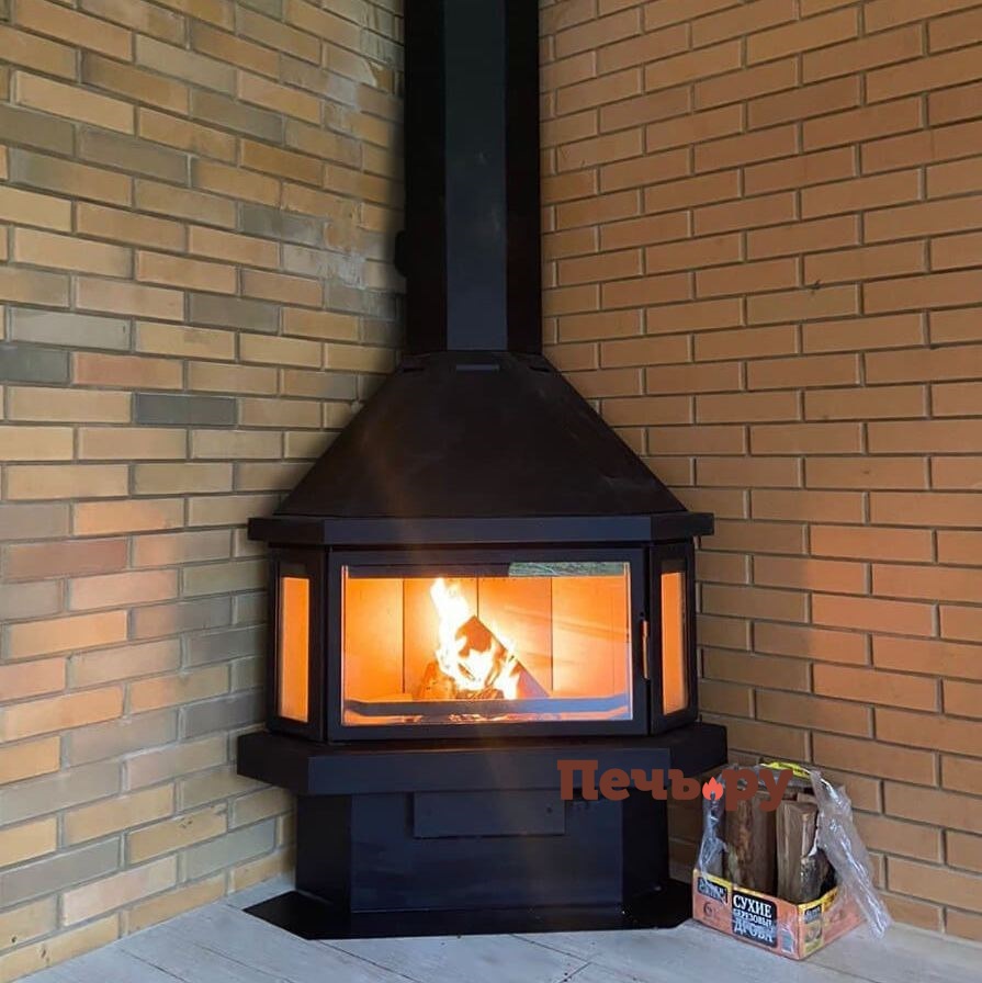 Готовый камин Rocal Calor LL-25B видео