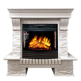 Портал Royal Flame Pierre Luxe сланец белый под очаг Dioramic 25 FX изображение Портал Royal Flame Pierre Luxe сланец белый под очаг Dioramic 25 FX фото