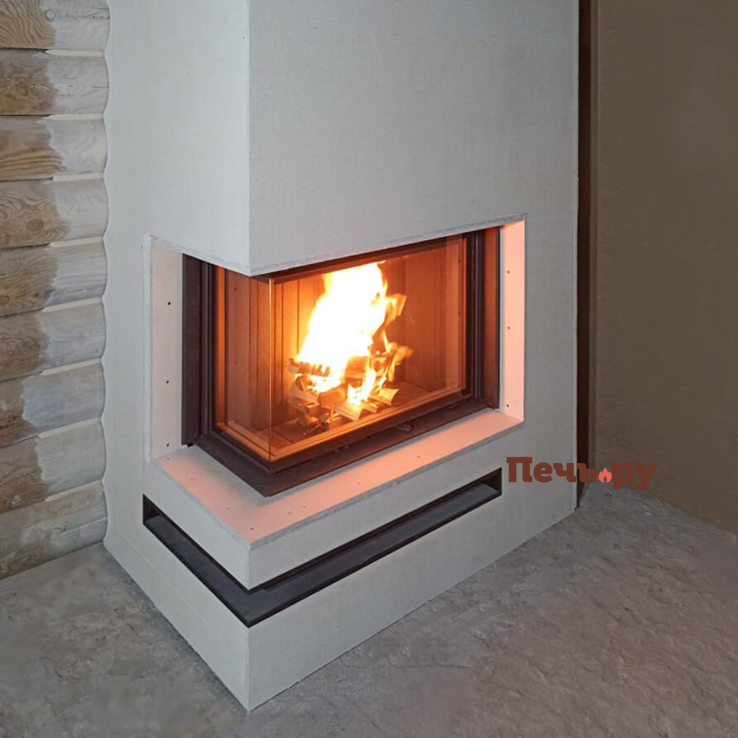 Каминная топка Romotop Impression R/L 2G L 83.60.34.21 черный шамот видео Каминная топка Romotop Impression R/L 2G L 83.60.34.21 черный шамот видео