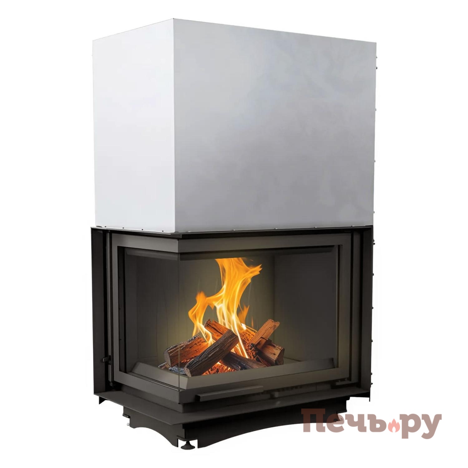 Каминная топка Kratki Amelia/L/BS/G (угловое стекло слева, гильотина) видео Каминная топка Kratki Amelia/L/BS/G (угловое стекло слева, гильотина) видео