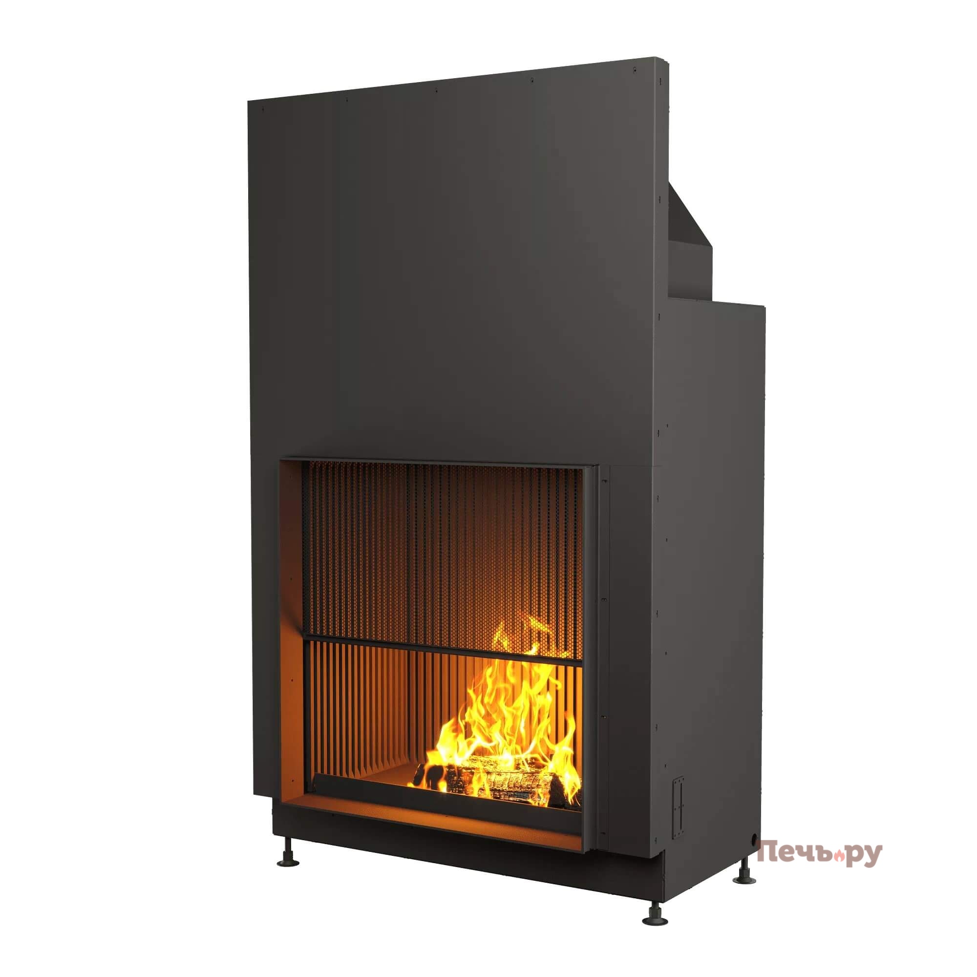 Каминная топка Астов с сеткой О1С 85/85 видео Каминная топка Астов с сеткой О1С 85/85 видео