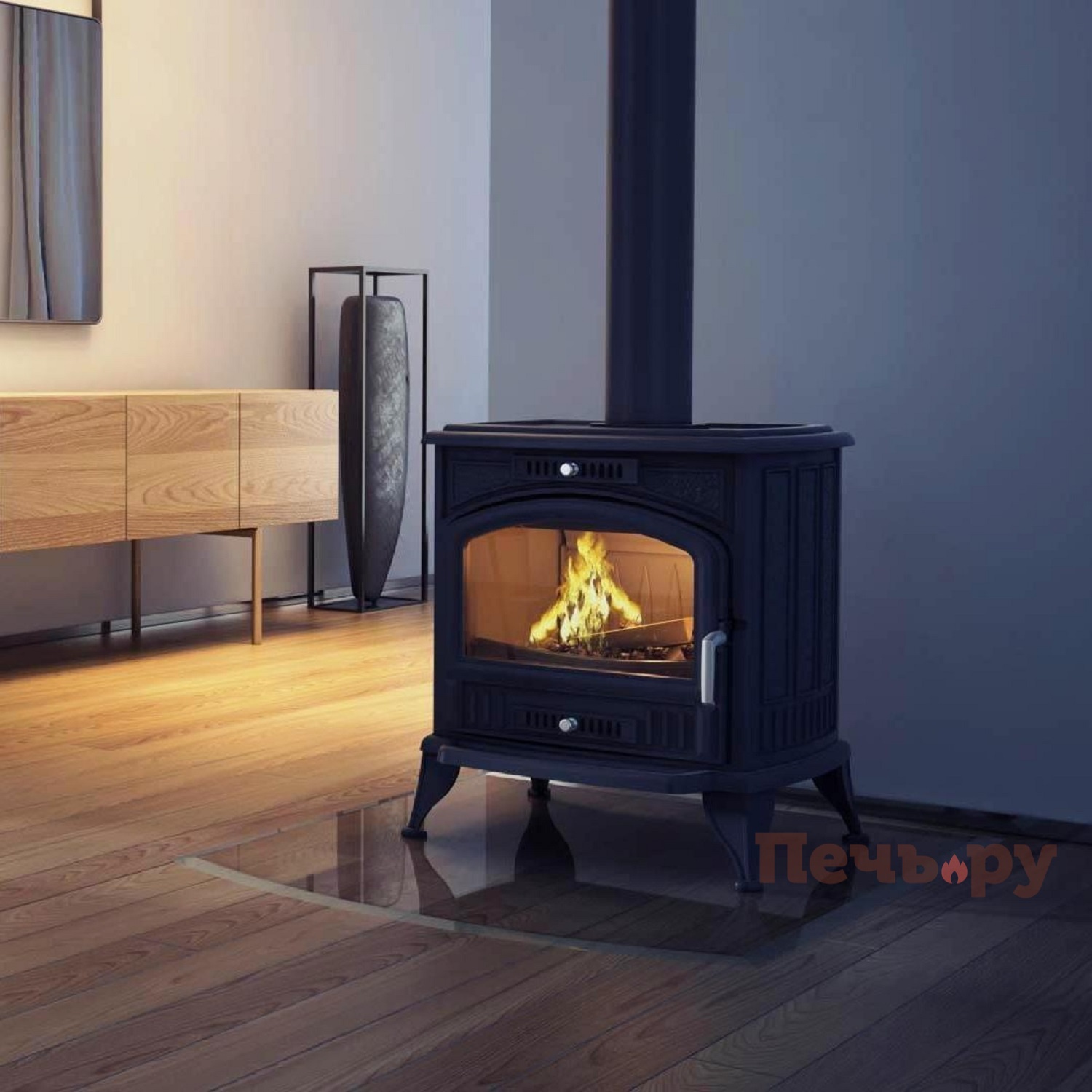 Печь камин Kratki Koza K6 (150 мм) видео Печь камин Kratki Koza K6 (150 мм) видео