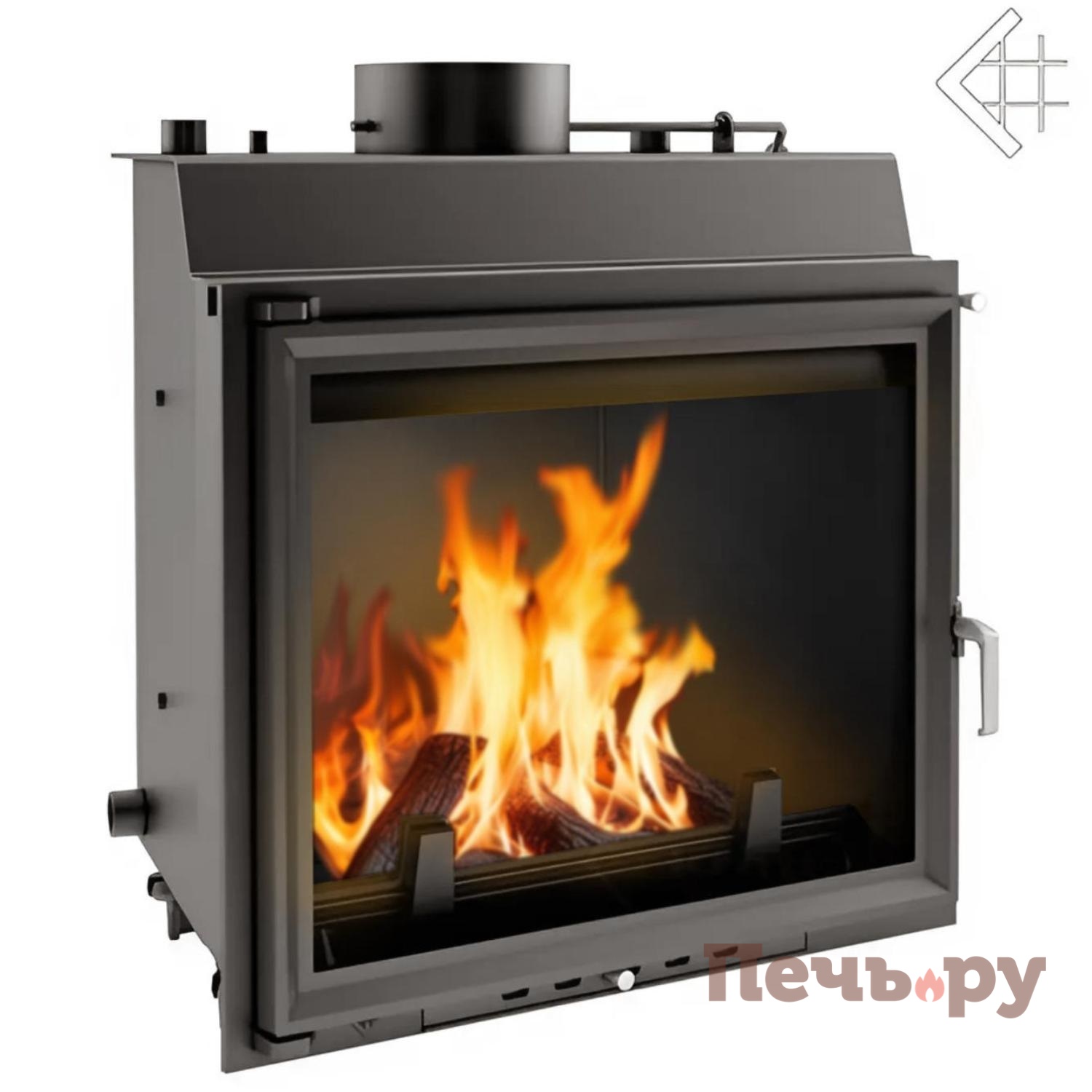 Каминная топка Kratki Felix/PW/14/W видео Каминная топка Kratki Felix/PW/14/W видео