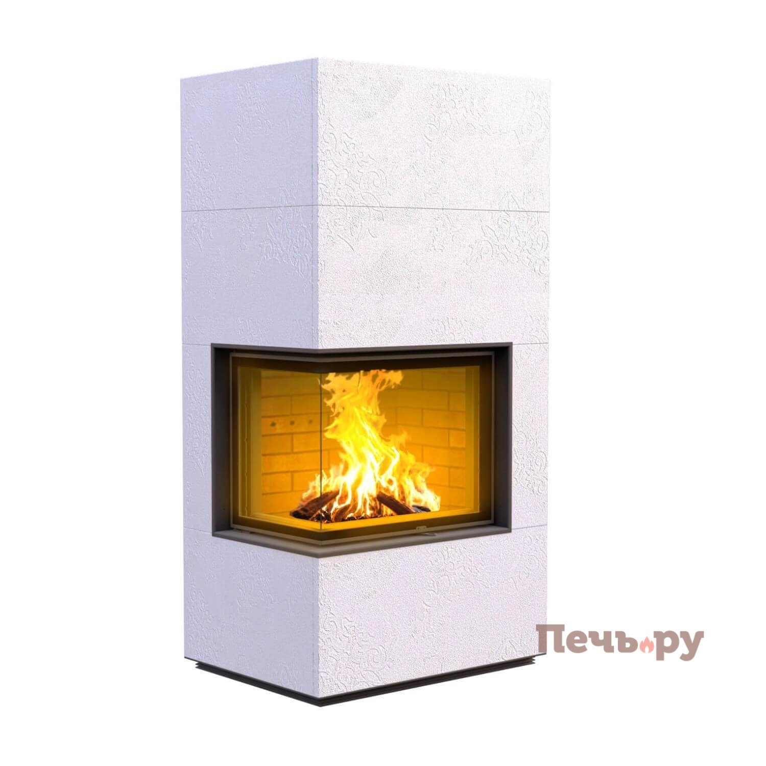 Печь-камин Астов Aplit П2С 700 L видео Печь-камин Астов Aplit П2С 700 L видео