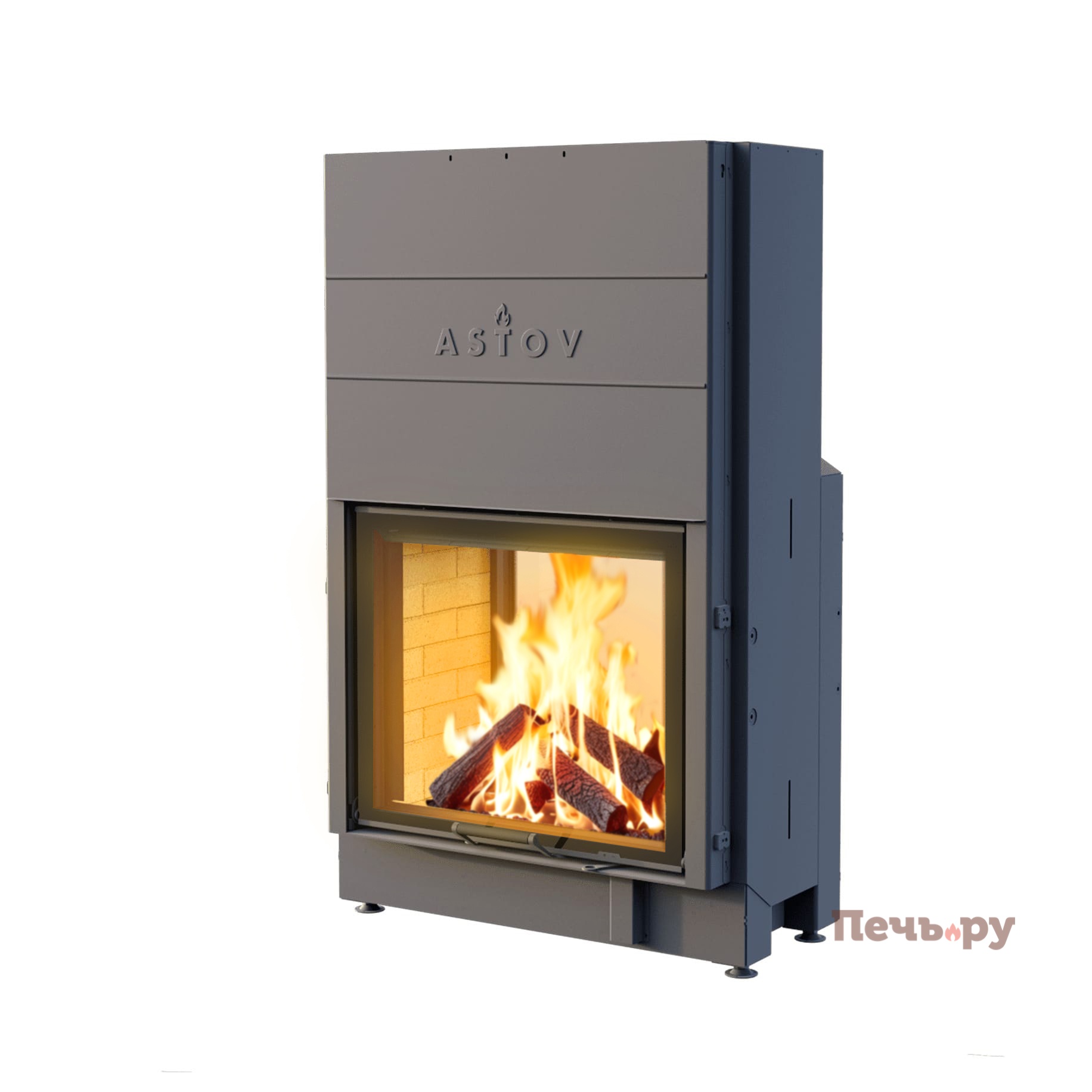 Каминная топка Астов ПТ 7363 видео Каминная топка Астов ПТ 7363 видео