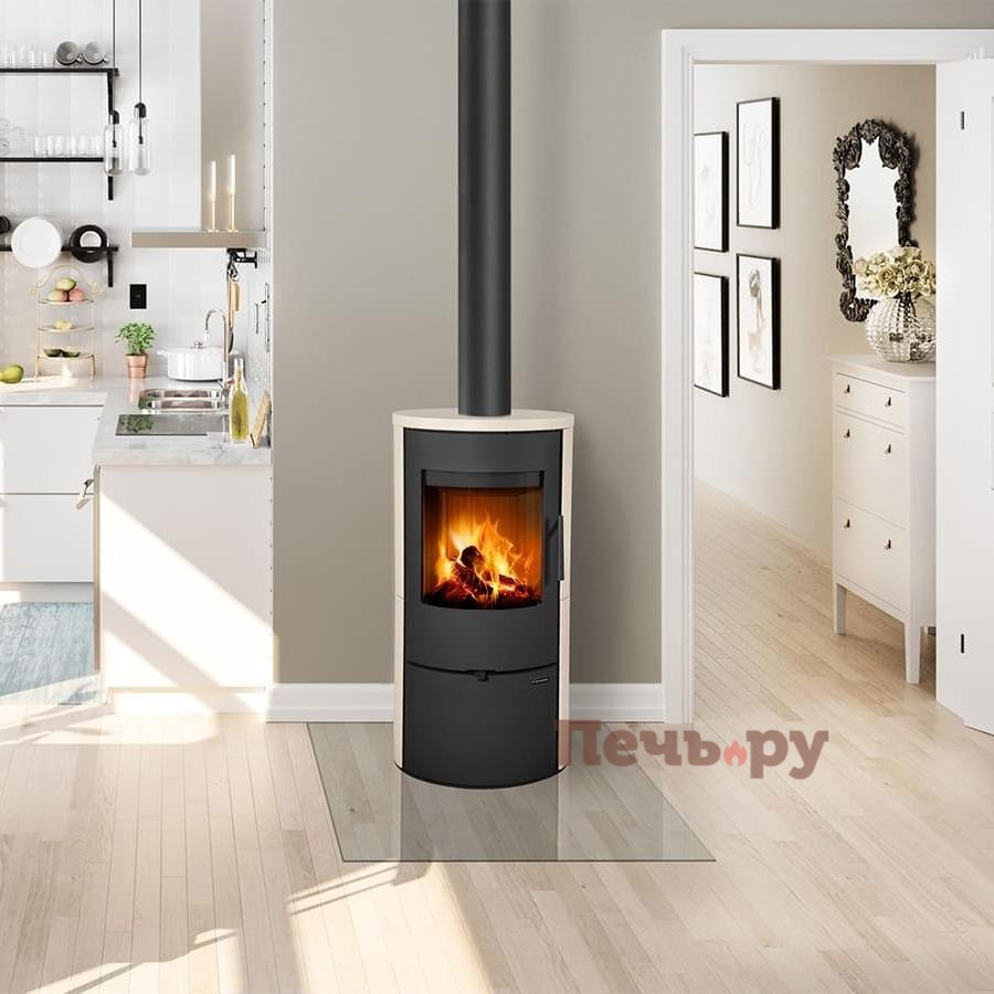 Печь камин Romotop Evora 01 керамика видео Печь камин Romotop Evora 01 керамика видео