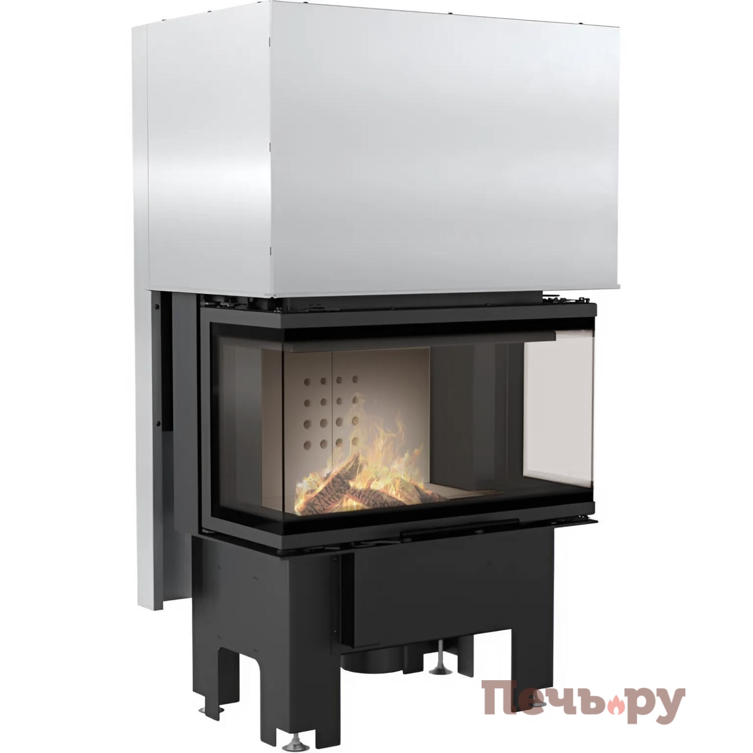 Каминная топка Kratki Pro NBC 7, гильотина видео Каминная топка Kratki Pro NBC 7, гильотина видео