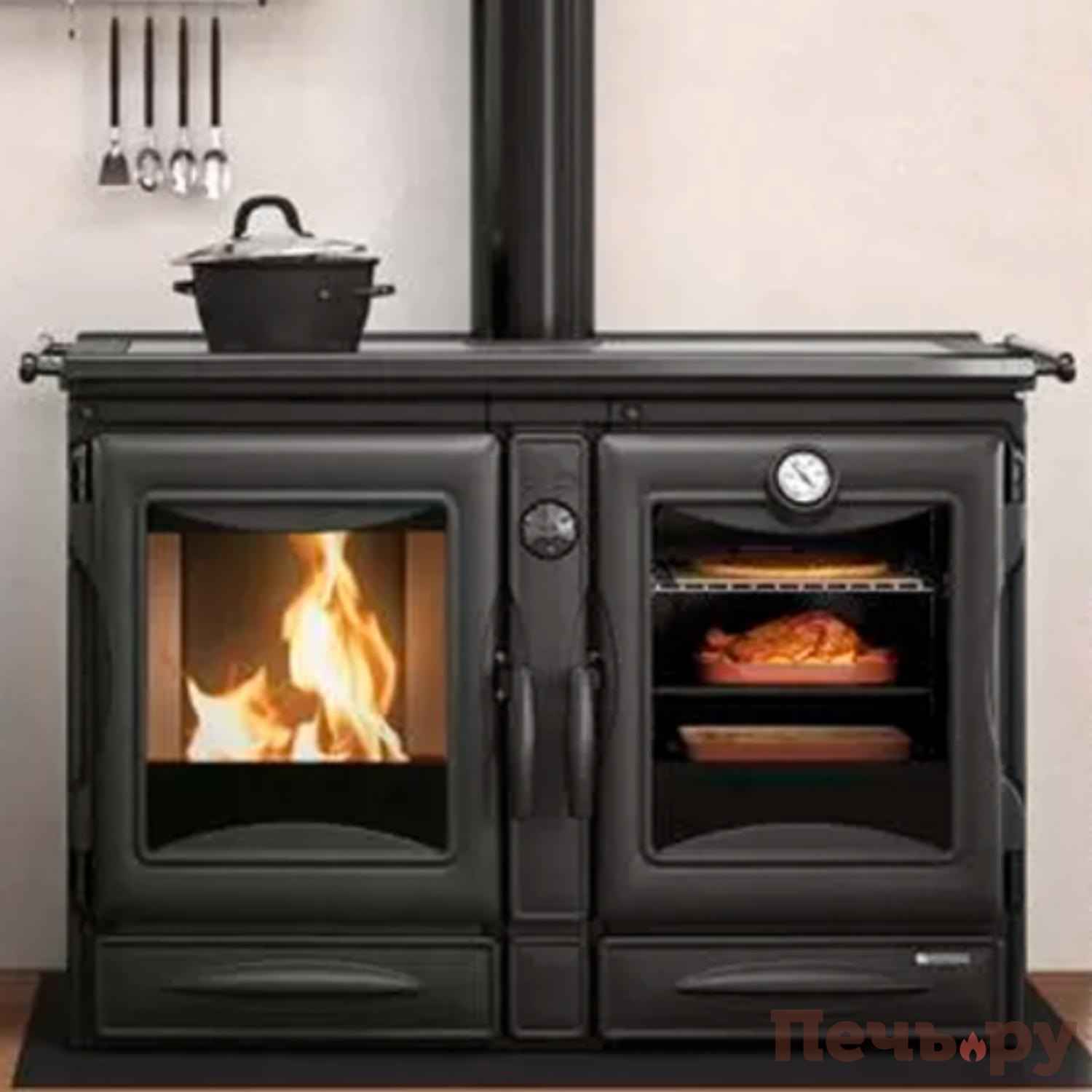 Печь камин La Nordica Alaska Nero antracite видео Печь камин La Nordica Alaska Nero antracite видео