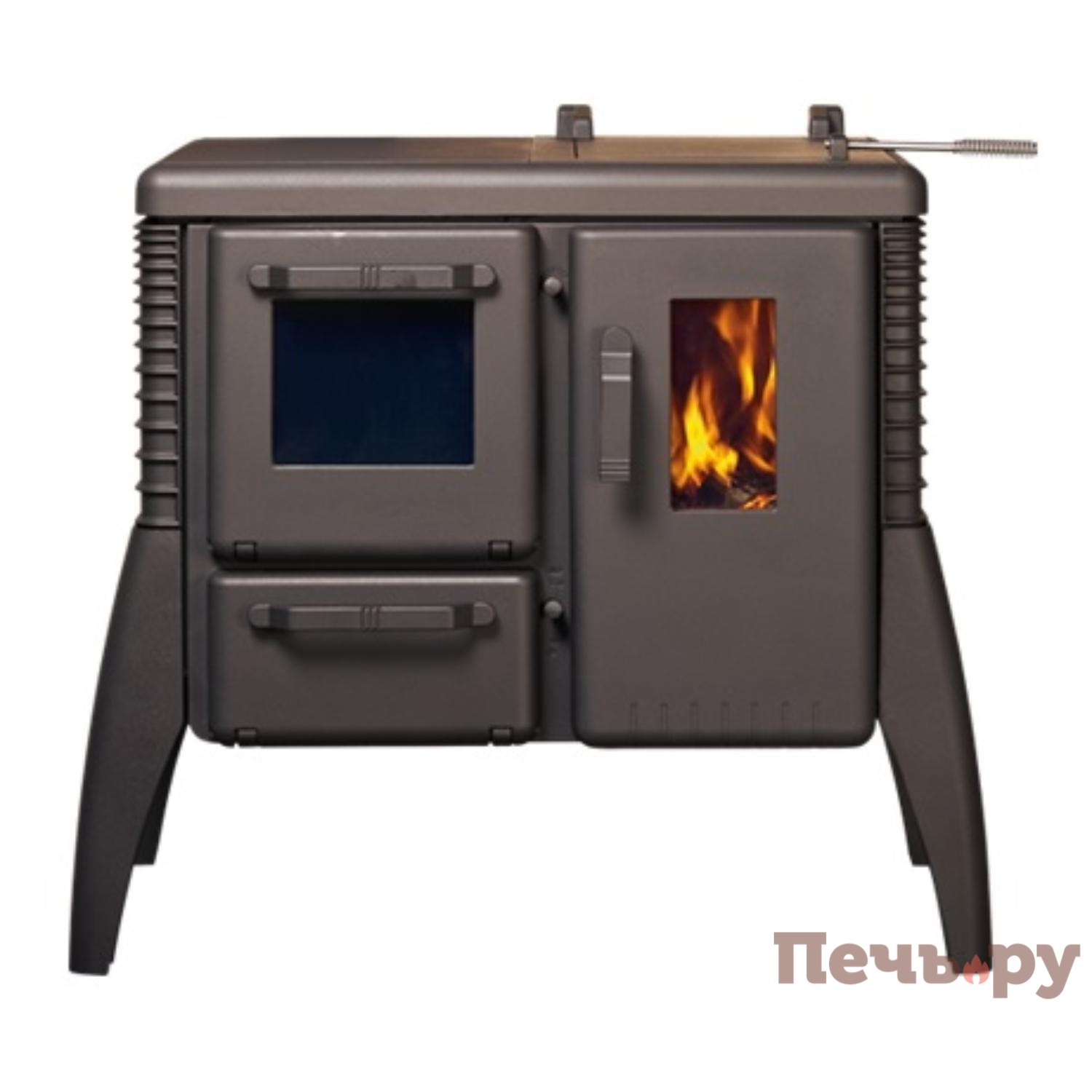 Чугунная печь Brunner Iron Dog 6 видео Чугунная печь Brunner Iron Dog 6 видео