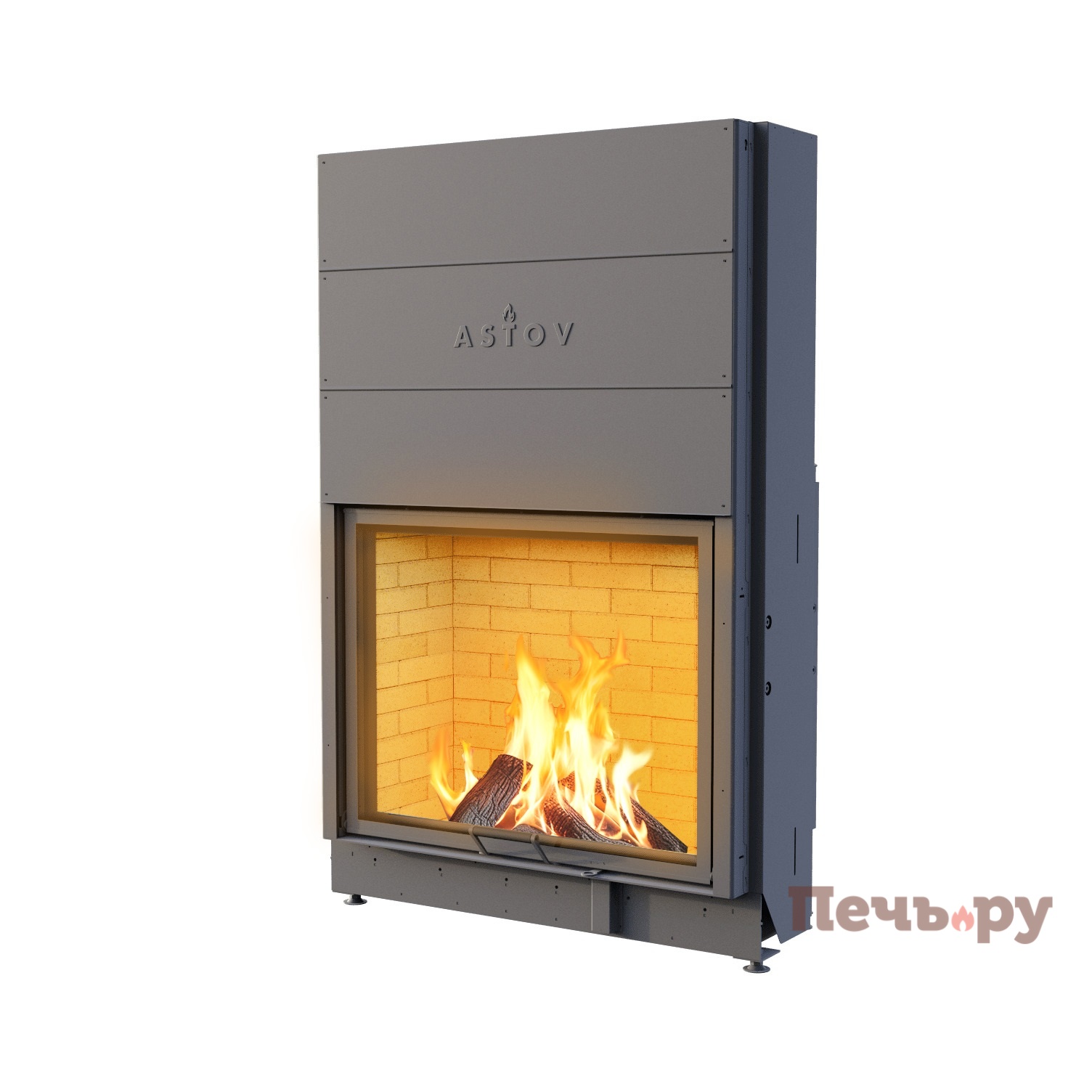 Каминная топка Астов ПС 12080 видео Каминная топка Астов ПС 12080 видео
