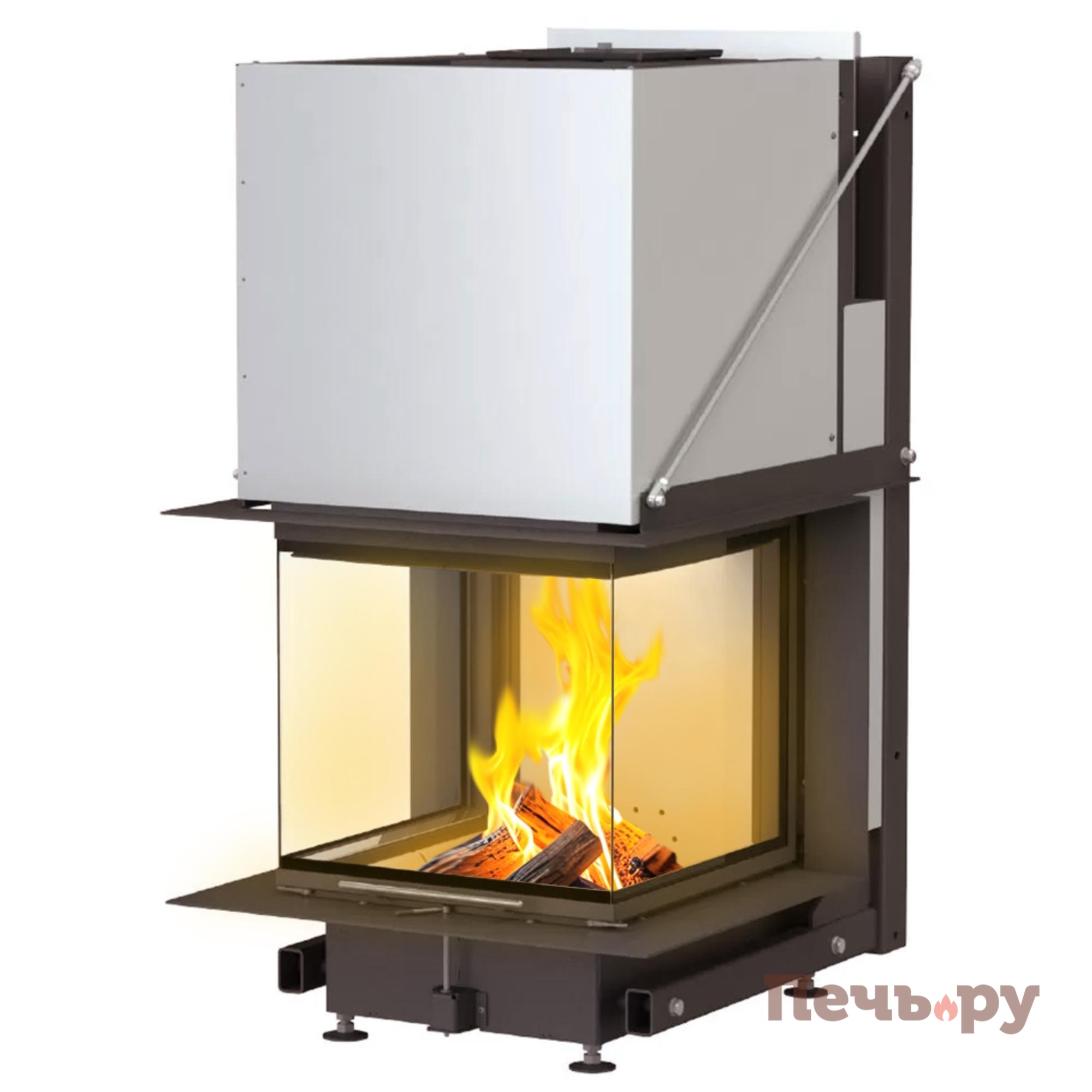 Каминная топка Brunner Panorama-Kamin 51/50/50/50 видео