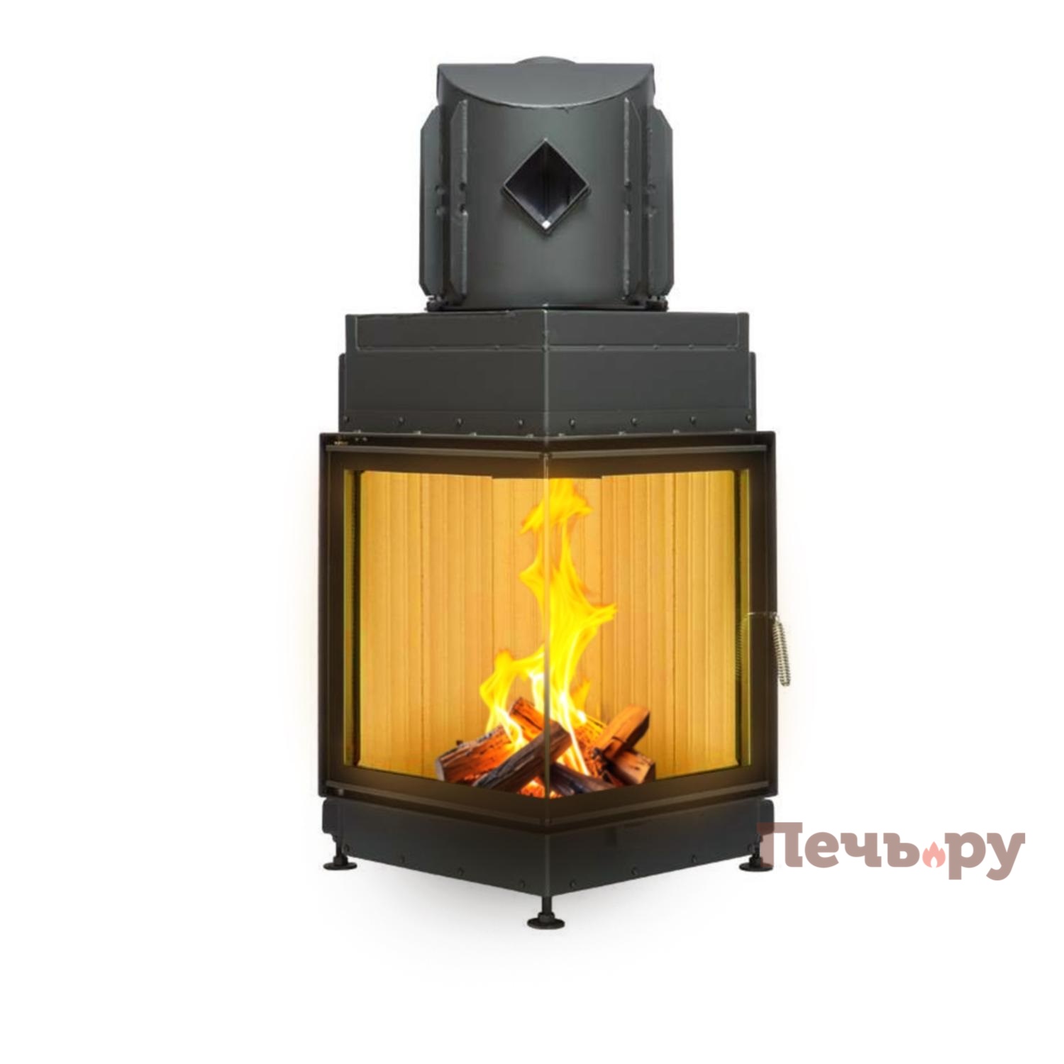 Каминная топка Brunner Eck-Kamin 57/52/52 без подъема (стекло - угловое) видео Каминная топка Brunner Eck-Kamin 57/52/52 без подъема (стекло - угловое) видео