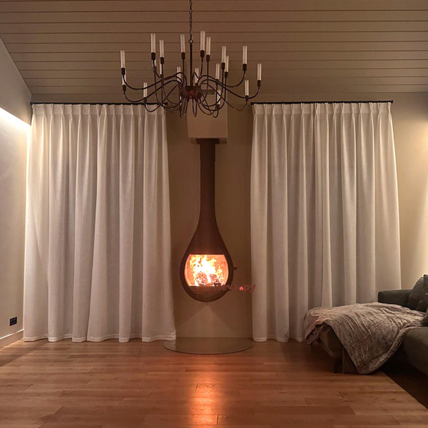 Готовый камин Rocal Drop видео Готовый камин Rocal Drop видео