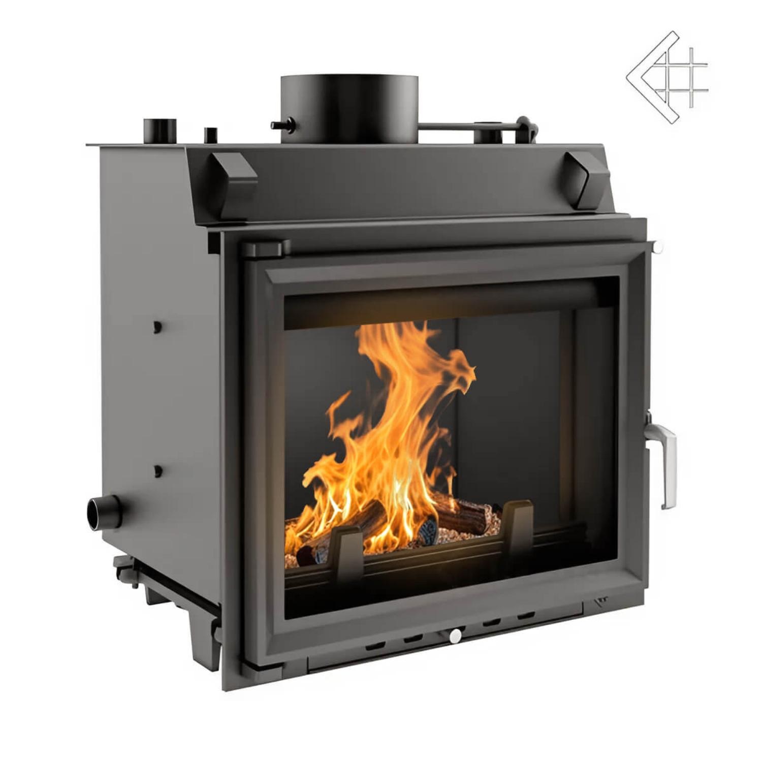 Каминная топка Kratki Maja/PW/12W видео Каминная топка Kratki Maja/PW/12W видео