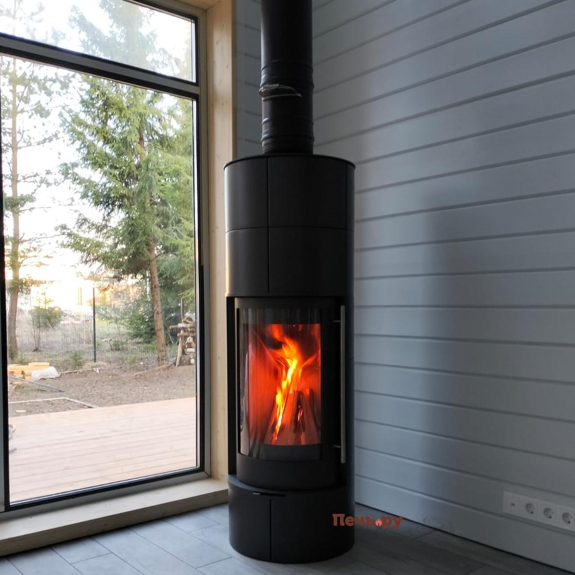 Печь камин Ember Olja 1G видео