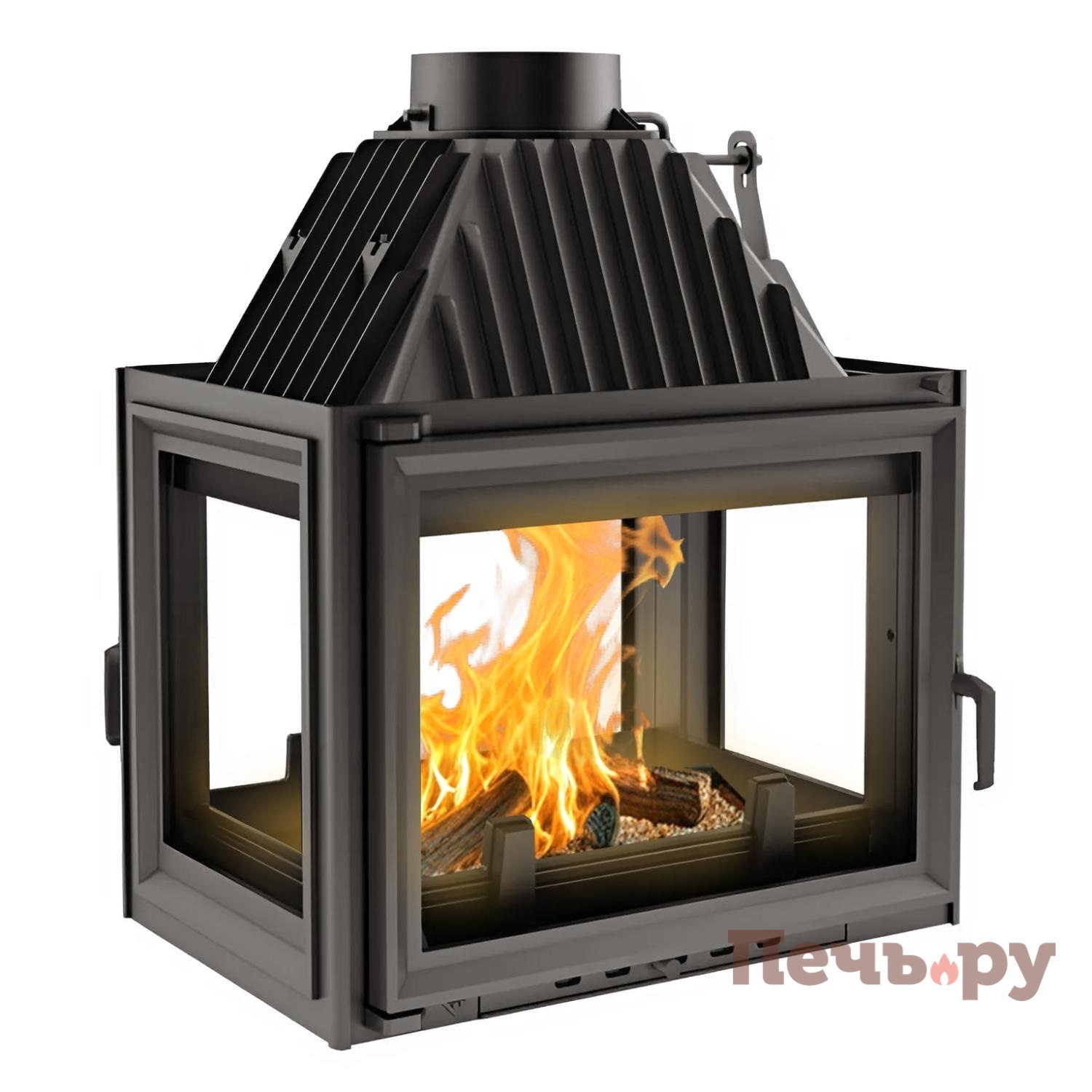 Каминная топка Kratki Zuzia/LPT (тунель, стекло слева-справа) видео Каминная топка Kratki Zuzia/LPT (тунель, стекло слева-справа) видео