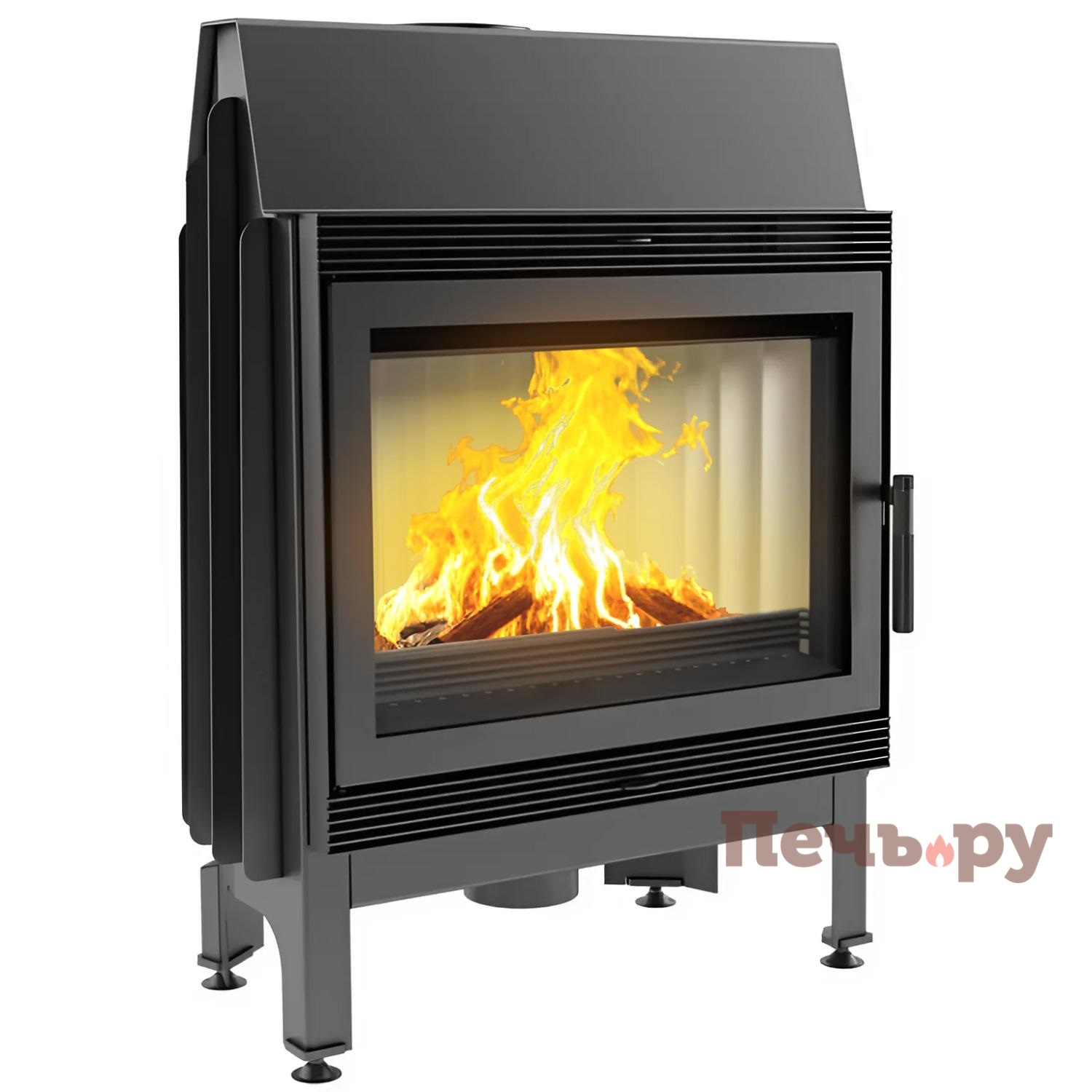 Каминная топка Kratki Blanka 670/570 (керамич. футеровка) видео