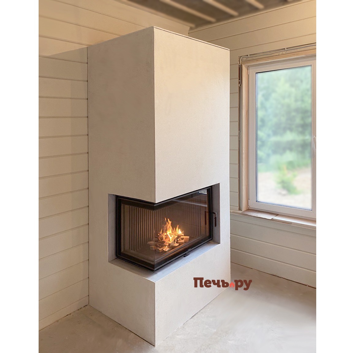 Каминная топка Астов П2С  800 видео Каминная топка Астов П2С  800 видео