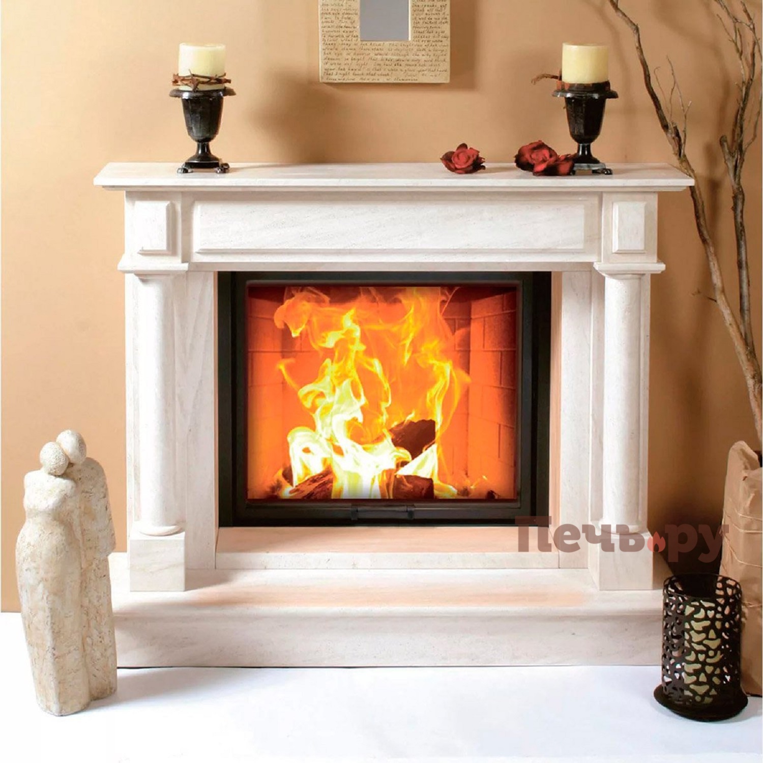 Каминная топка Schmid Lina 8770 h видео Каминная топка Schmid Lina 8770 h видео