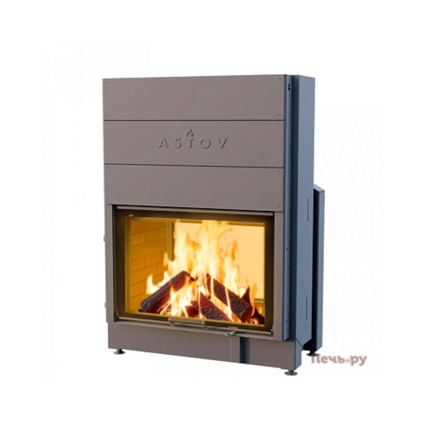 Каминная топка Астов ПТ 8057 видео Каминная топка Астов ПТ 8057 видео