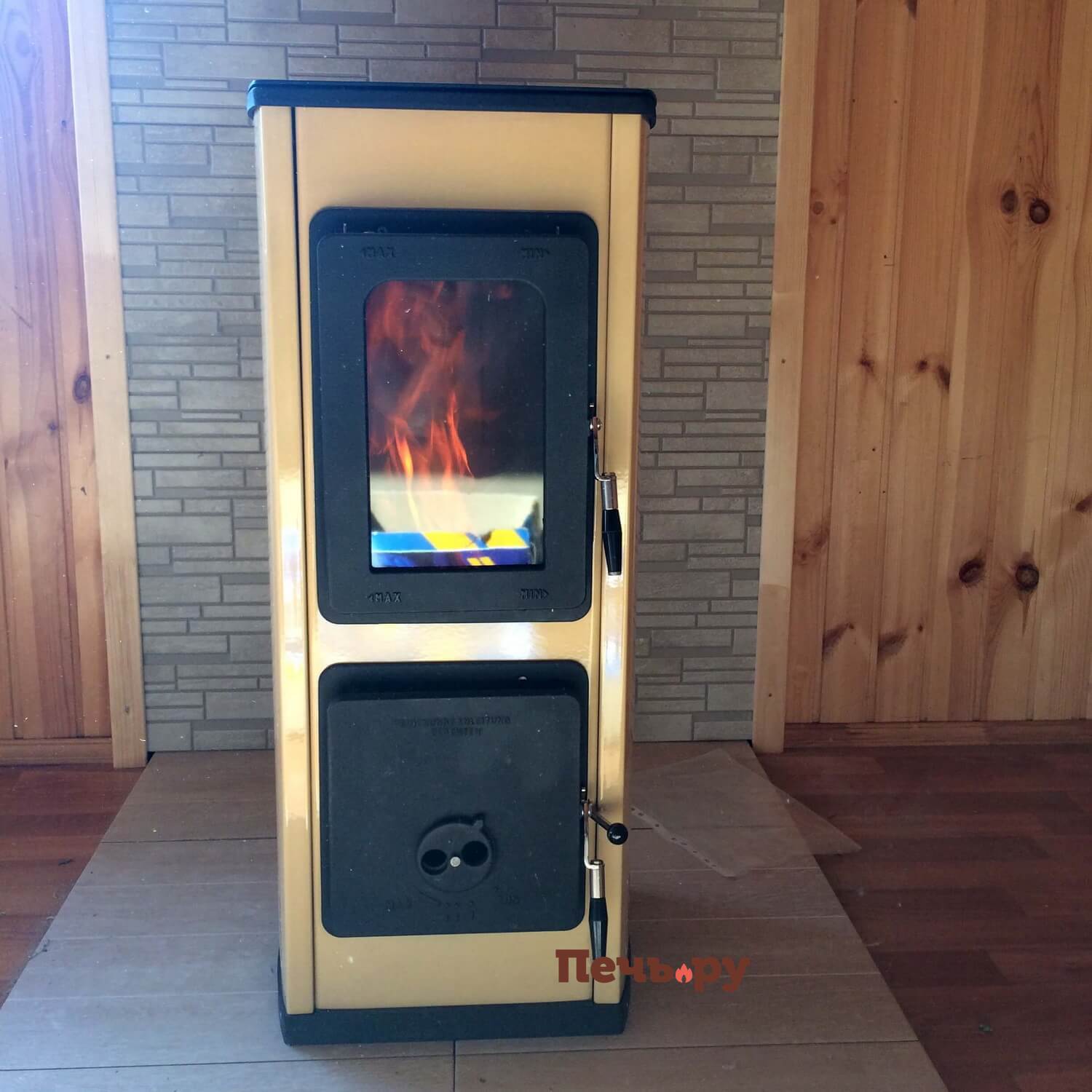 Печь отопительная Thorma Milano II termoplate видео Печь отопительная Thorma Milano II termoplate видео