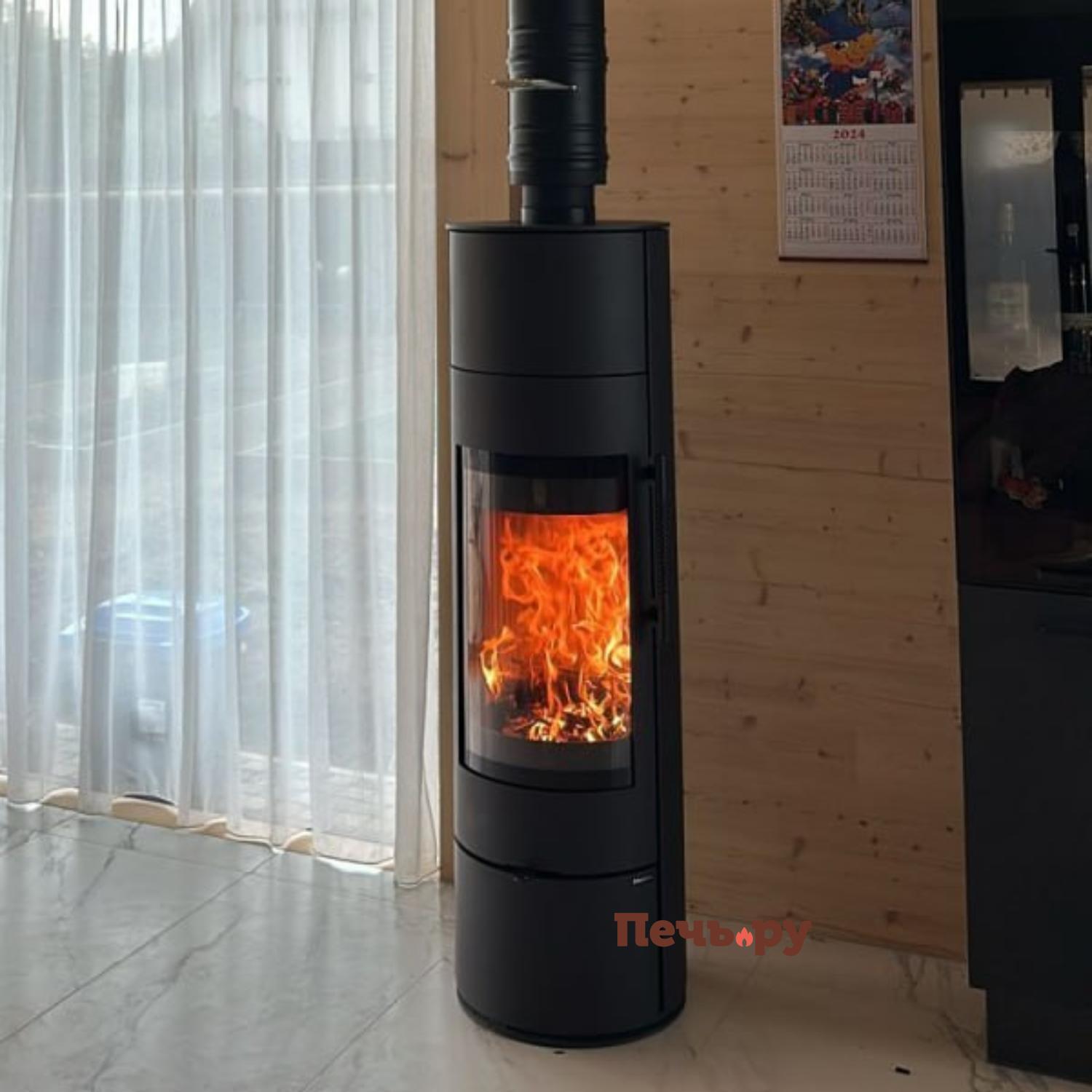 Печь камин Romotop Luanco N металл видео Печь камин Romotop Luanco N металл видео