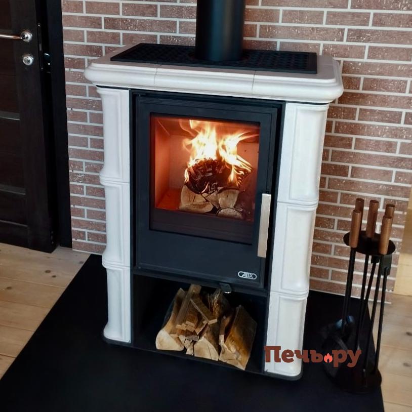 Печь камин кафельная ABX Sicilia видео Печь камин кафельная ABX Sicilia видео