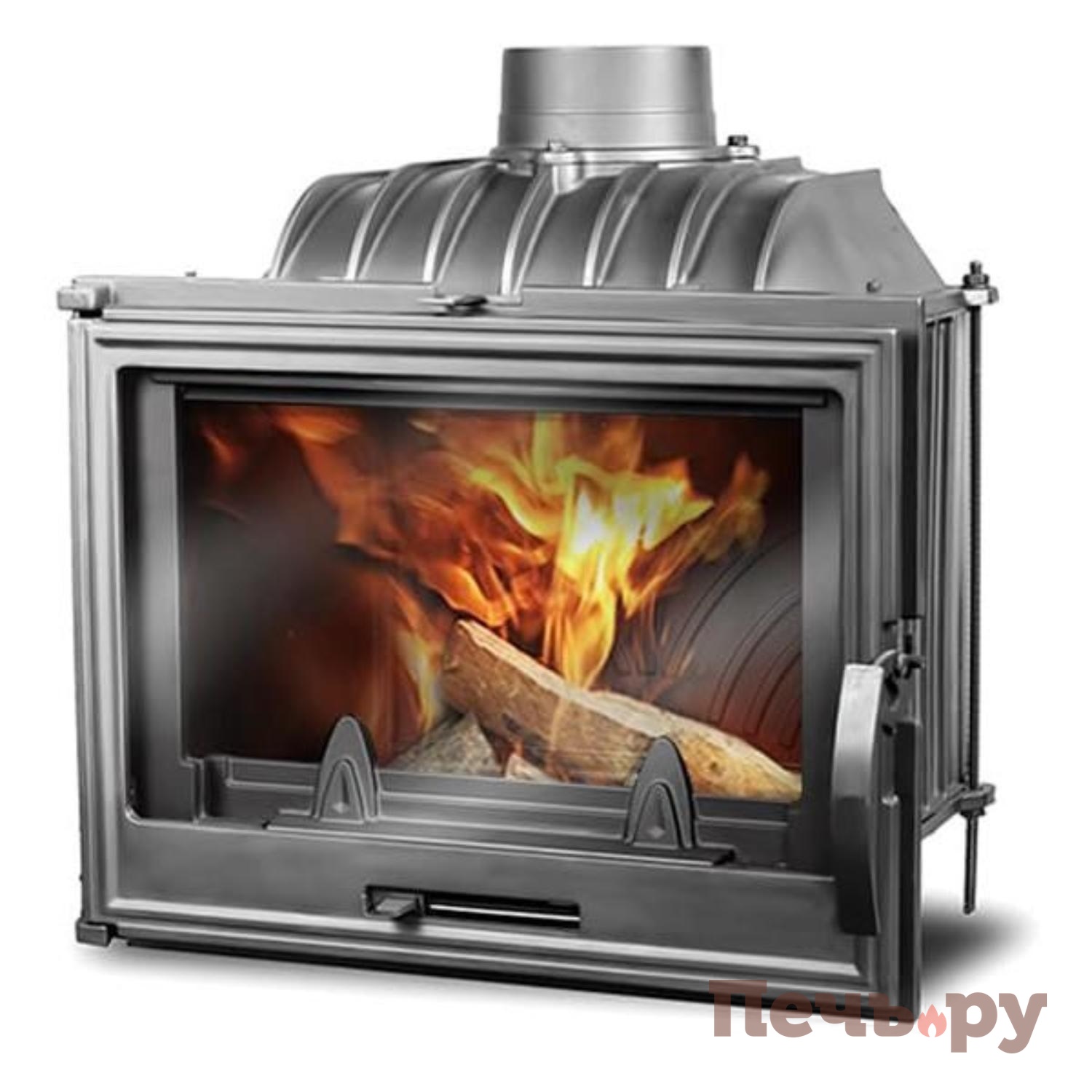 Каминная чугунная топка Kaw-Met W13 9,5 кВт видео Каминная чугунная топка Kaw-Met W13 9,5 кВт видео