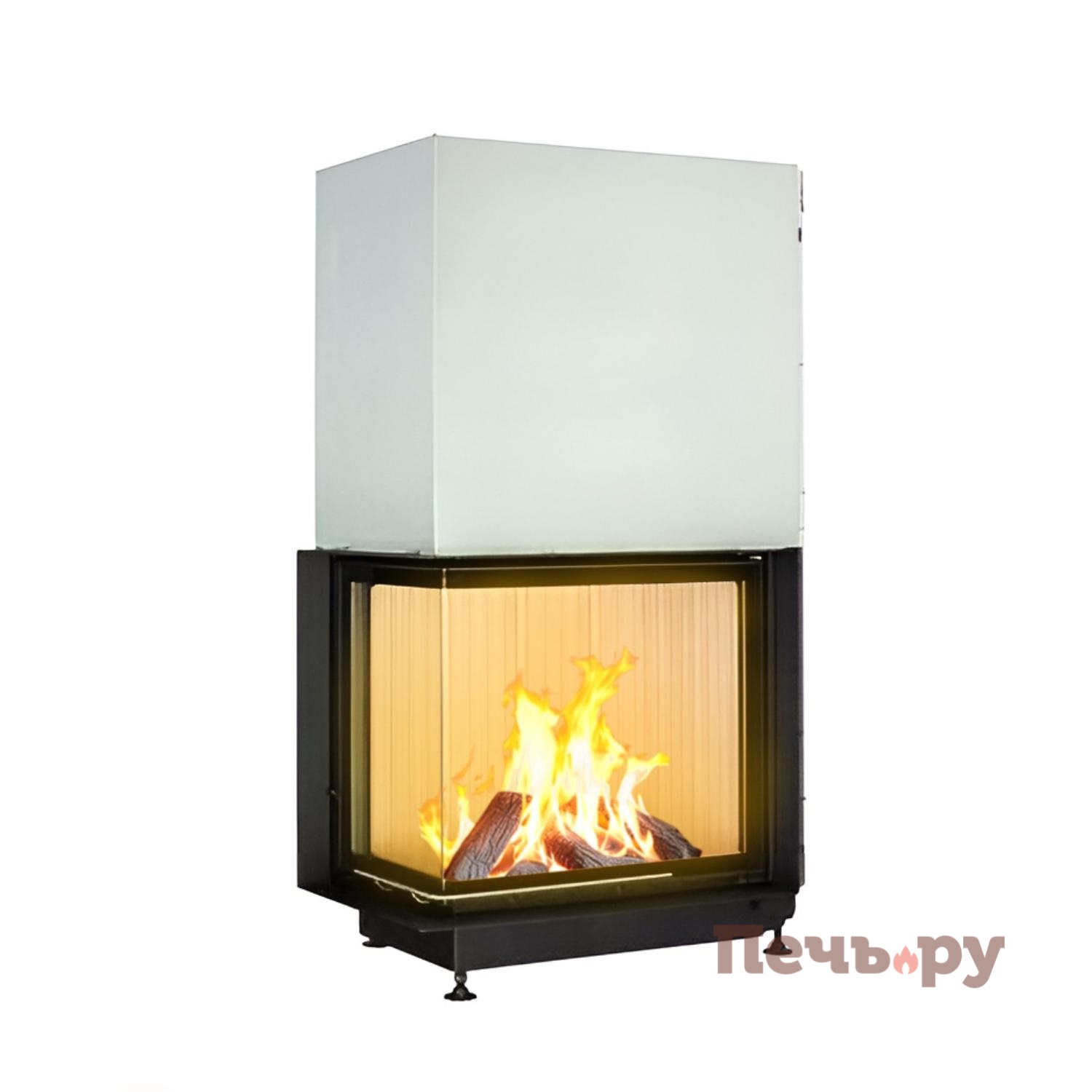 Каминная топка Brunner Eck-Kamin 57/67/44 с подъемом видео Каминная топка Brunner Eck-Kamin 57/67/44 с подъемом видео