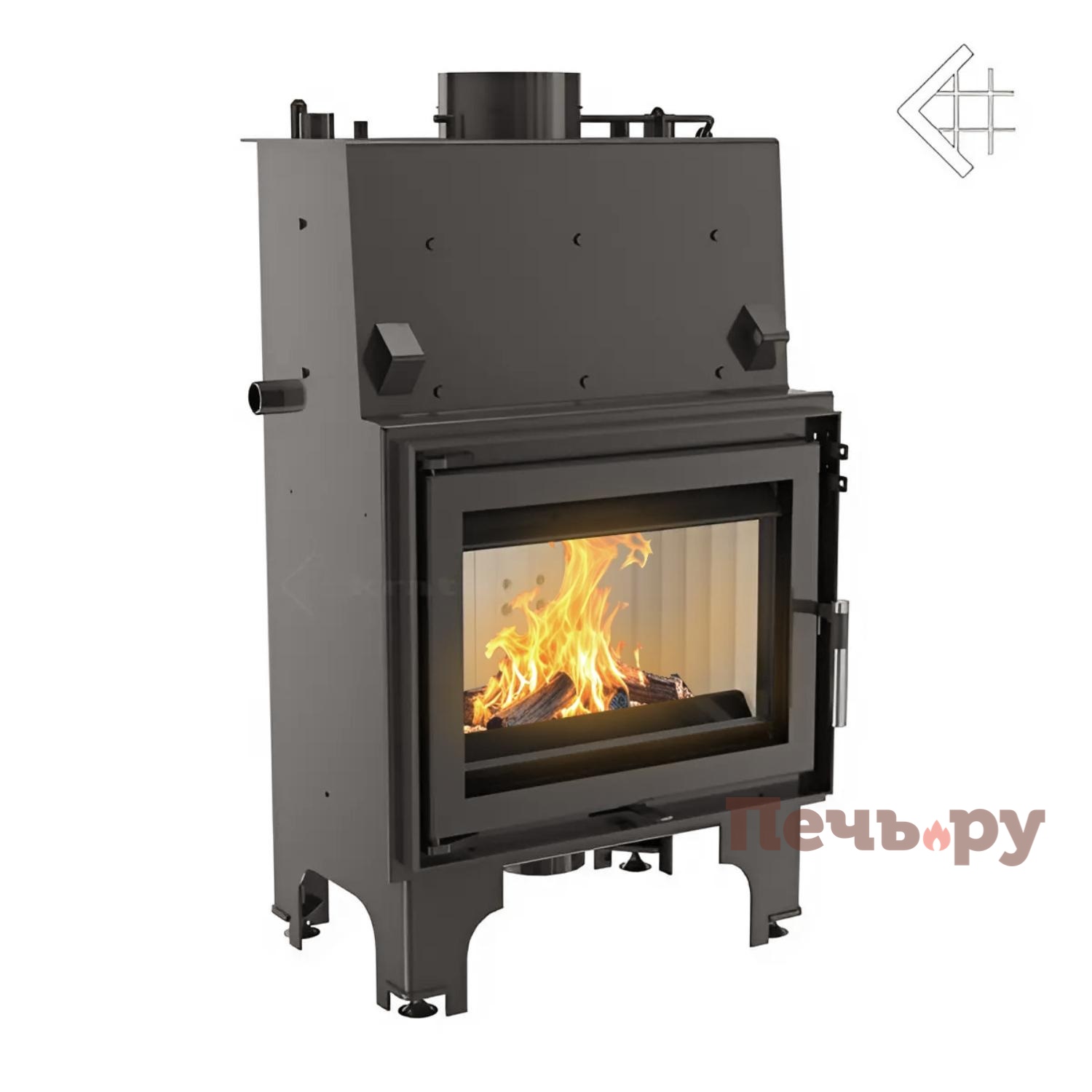 Каминная топка Kratki Aquario/M/8/PW/W видео Каминная топка Kratki Aquario/M/8/PW/W видео