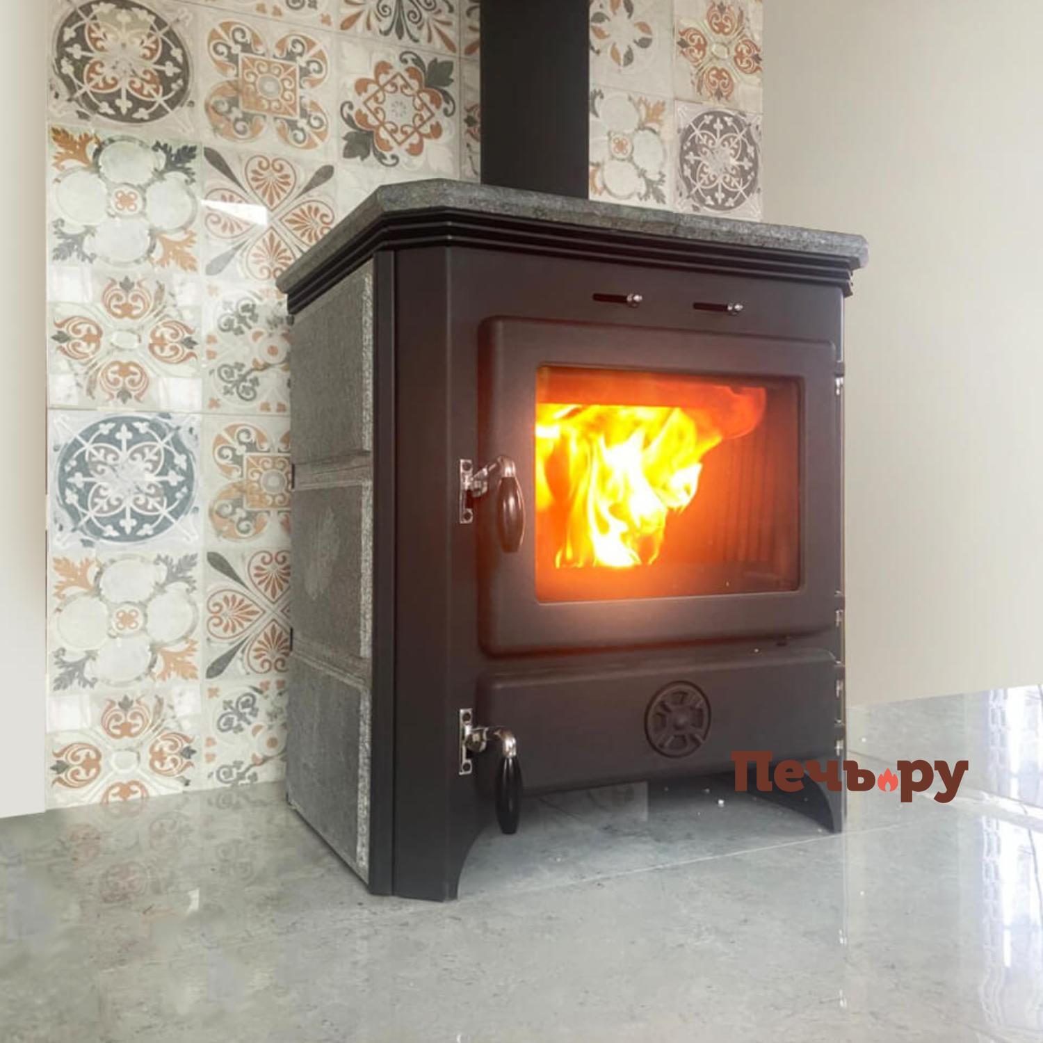 Печь-камин MBS Vulkan Stone видео Печь-камин MBS Vulkan Stone видео