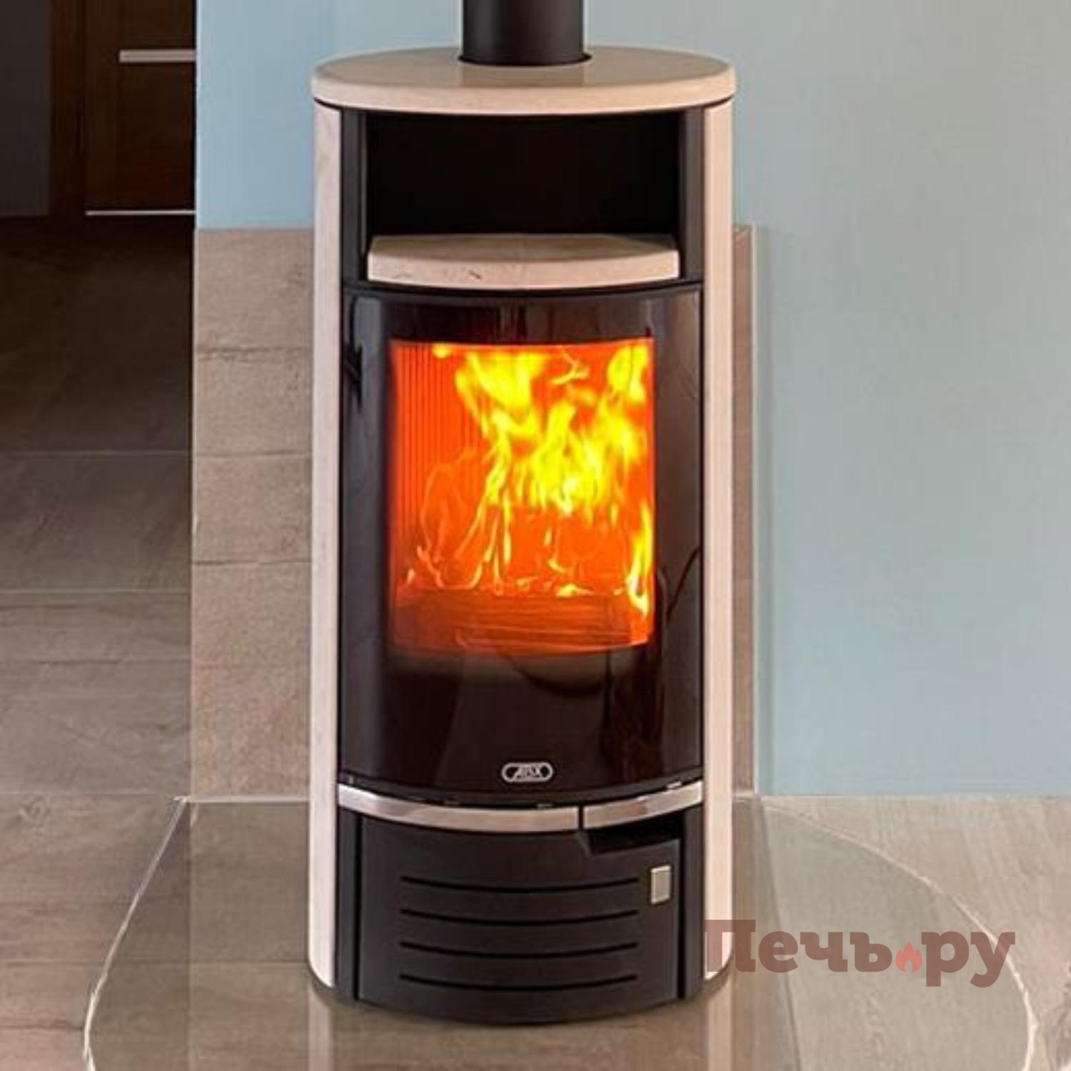 Печь-камин ABX Atlantik 5 III видео