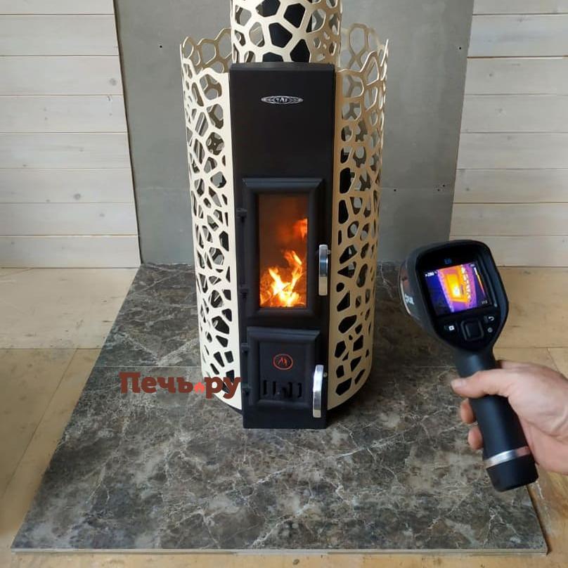 Отопительная печь ТМФ Сафари видео