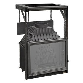 Каминная чугунная топка Мета Камилла 700 П изображение Каминная чугунная топка Мета Камилла 700 П фото