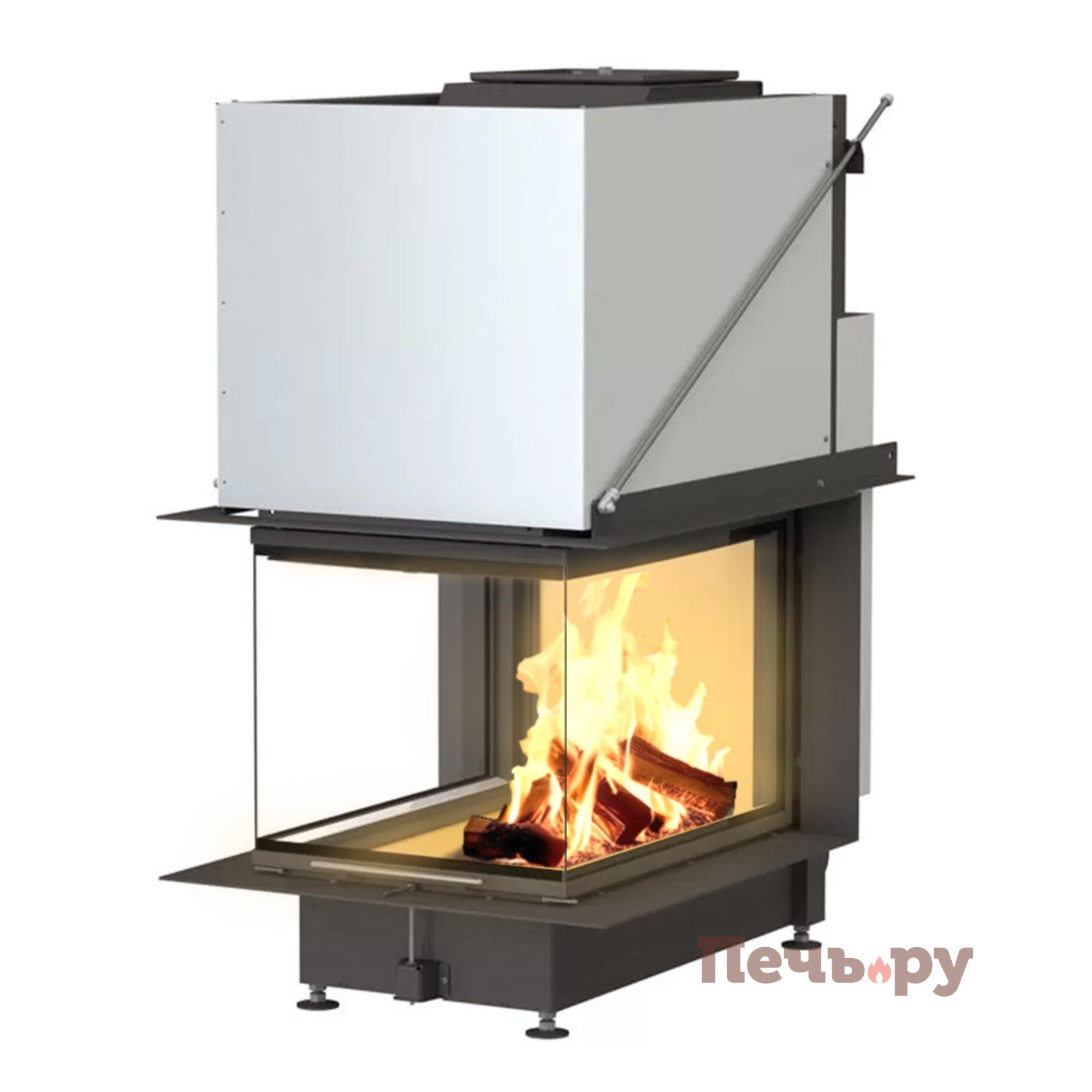 Каминная топка Brunner Panorama-Kamin 51/66/50/66 видео