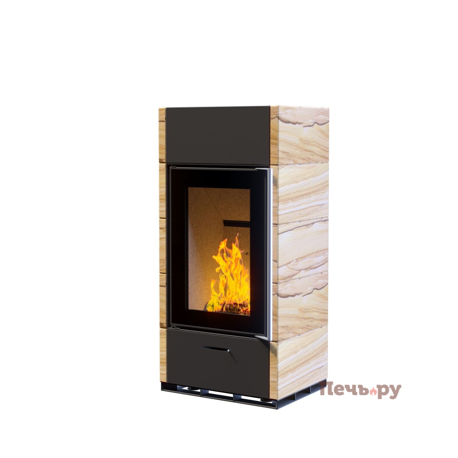 Печь камин Астов Киви ПК 5070 5МК видео Печь камин Астов Киви ПК 5070 5МК видео