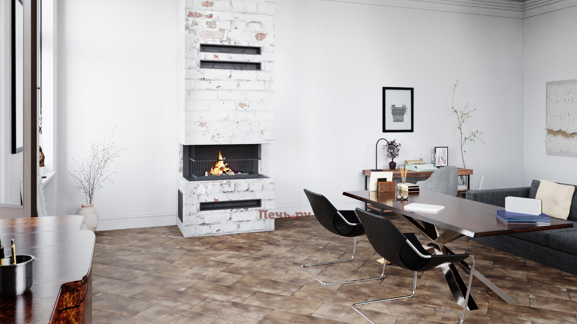 Каминная топка Астов с сеткой О3С 97/50 видео Каминная топка Астов с сеткой О3С 97/50 видео